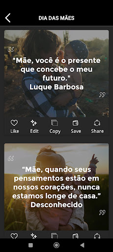Frases de Dia Das Mães Screen 2