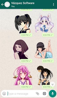 WASticker Anime Stickersのおすすめ画像4