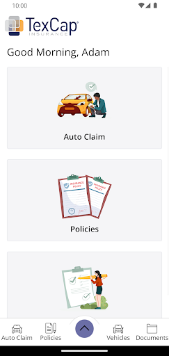 TexCap Insurance Screen 2
