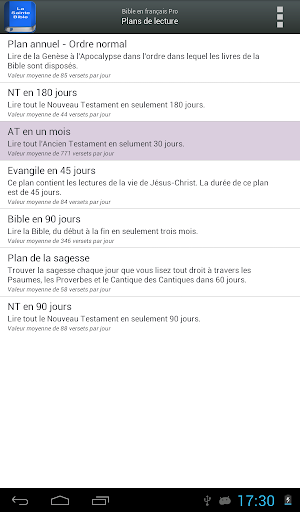Bible Louis Segond PRO screenshot 13