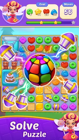 Game screenshot конфеты Безумие hack