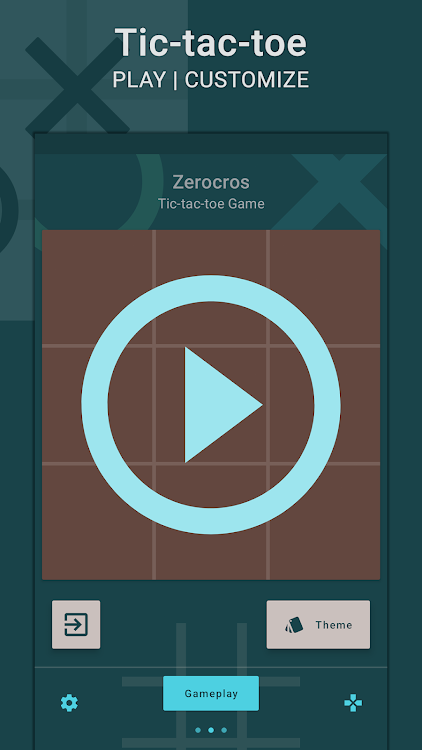 Zerocros | Tic-tac-toe Game - New - (Android)