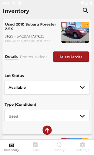 Redline Inventory Enterprise Screen 3