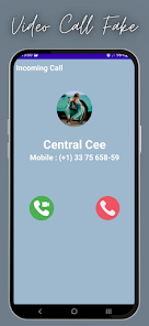 Screenshot 6 Central Cee Video Call Fake android