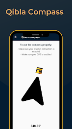 Muslim: Quran, Azkar, Qibla poster 12