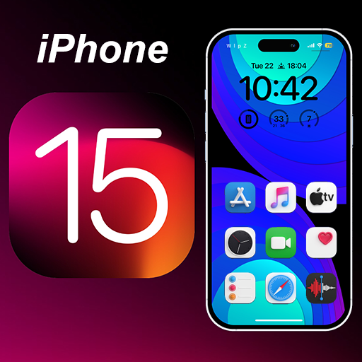 iOS Launcher- iPhone 15 Themes logo