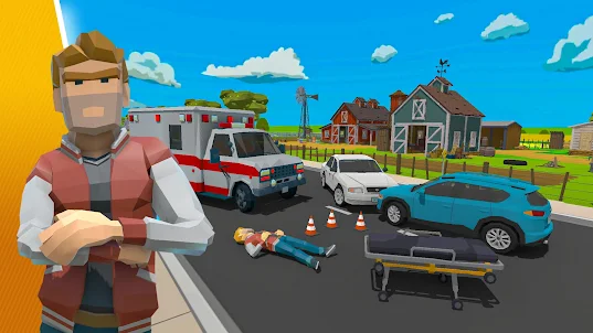 City Ambulance 3d: Rescue Sim