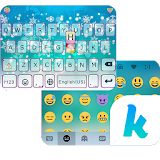 Winter Blue Kika Keyboard icon