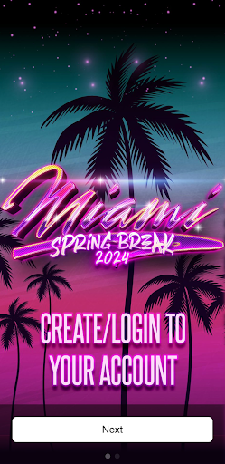 Android application Miami Spring Break screenshort