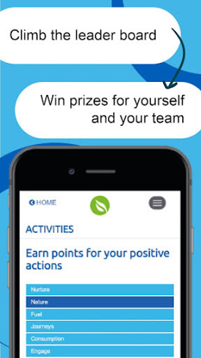 Manchester NHS; Green Rewards Screen 3