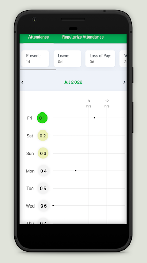 FlexiEle HRMS Screen 3