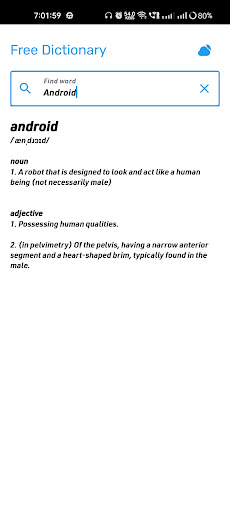 Dictionary : Simple & Fast Screen 3