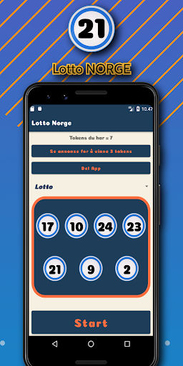 Android application Lottery Norway Predictions screenshort