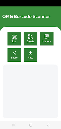 QR & Barcode Scanner Screen 2