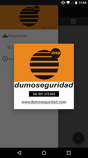Android application Dumo Seguridad EasyView screenshort