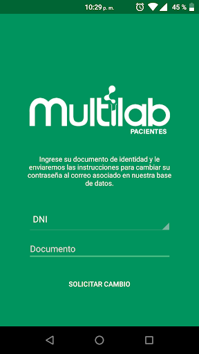 Multilab Pacientes Screen 2