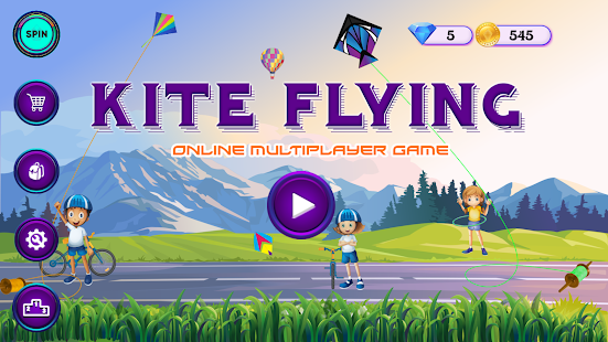 Kite Flying Online Game (Kite Battle) Screenshot
