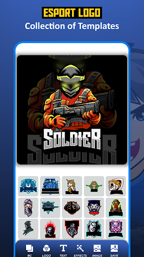 Esports Gaming Logo Maker App Screen 3