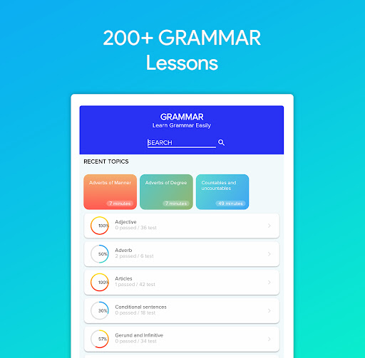 English Grammar: Learn & Test 3.0 Premium Android
