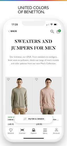 UCB Benetton - Online Apparel Screen 3