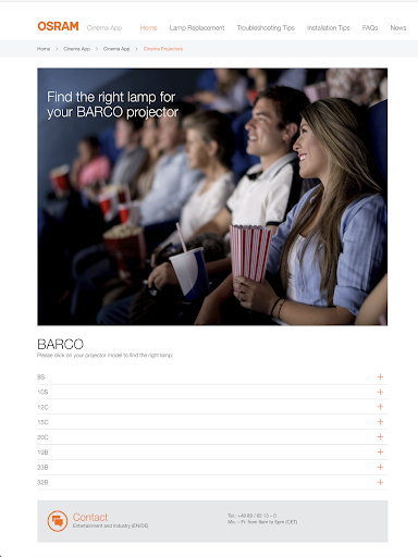 OSRAM XBO Service App