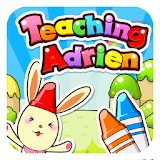 Teaching Adrien -Coloring Game icon