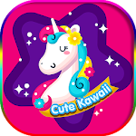 Cover Image of डाउनलोड Cute Unicorn Kawaii Wallpaper 1.0 APK
