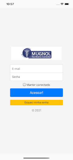 Android application Escritório Contábil Mugnol screenshort