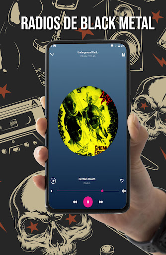 Android application Black Metal Radio screenshort