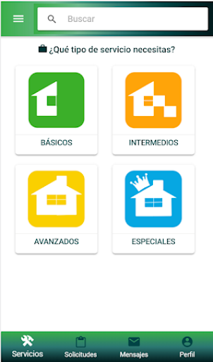 Android application Casa Detalle Cliente screenshort