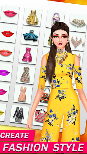 Fashion Makeup Dress Up Girl Screen 2