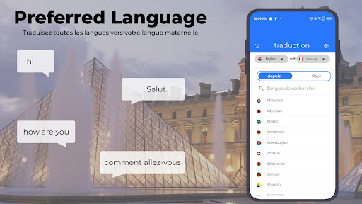 Translate English to French Screen 2
