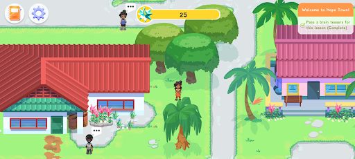Android application Hope Town Hero screenshort