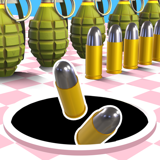 Black Attack Hole:Royale 3d logo