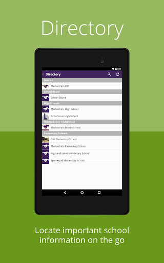 Marble Falls Independent SD Screen 3
