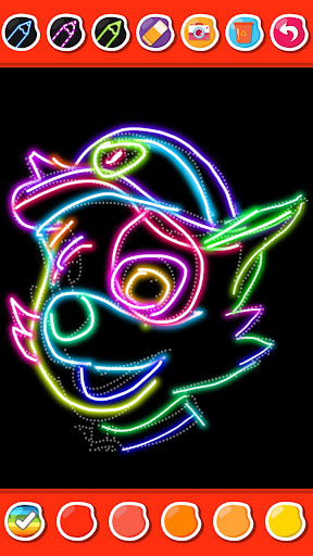 Dog Patrol Neon Glow Screen 2