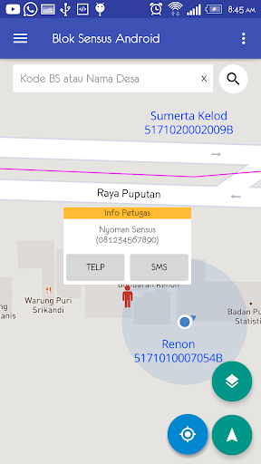 Android application Smart Blok Sensus/SLS screenshort