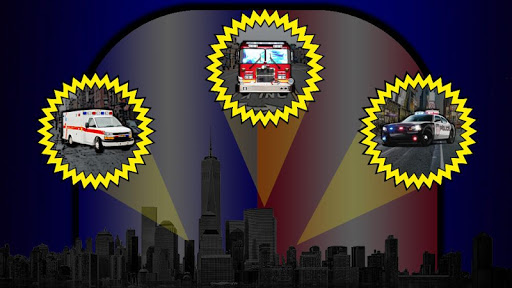 Android application Police Siren Sounds & Lights ( screenshort