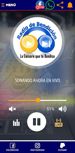 Radio de Bendicion Screen 2