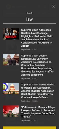 My Law Point - Latest Updates Screen 3