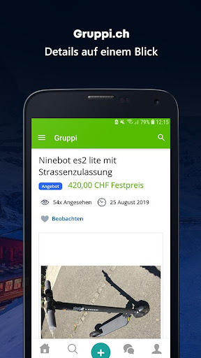 Gratis Inserate Schweiz & Klei Screen 2