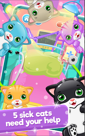 Game screenshot Little Cat Doctor Pet Vet Game apk download