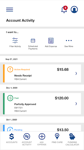 Android application FF Mobile Account screenshort