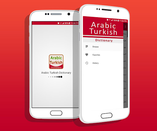 Android application Arabic Turkish Dictionary screenshort