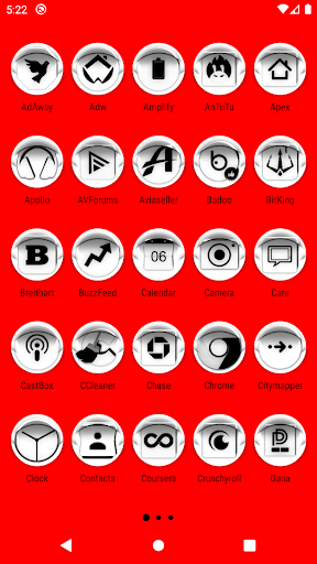 White Icon Pack Style 4 Screen 2