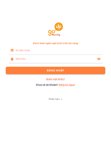 Android application GoUp screenshort
