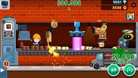 Factory Inc Mod APK 2.3.58 (Unlimited money and gems) Latest 2022 2
