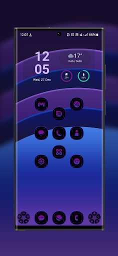 Screenshot of The Void Icon Pack