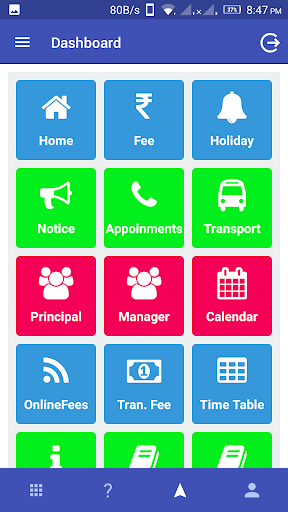 St.Thomas Kanpur Student App Screen 2