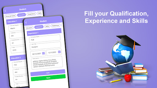 Android application Easy CV Maker & Resume Builder screenshort